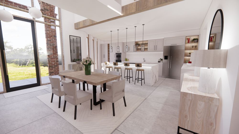 Turners Hall Barns Conversion - HH Interiors