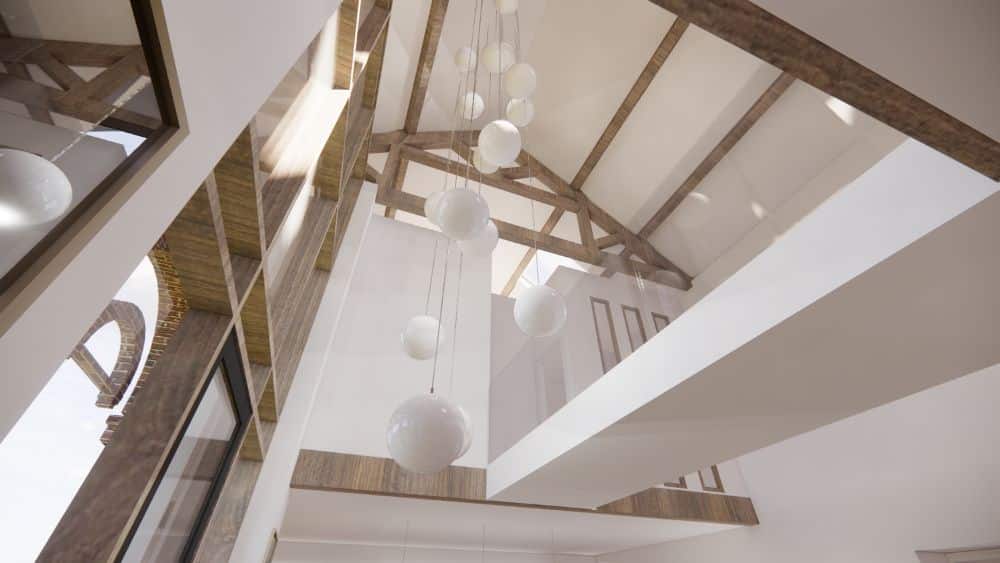 Turners Hall Barns Conversion - HH Interiors
