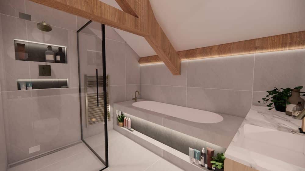 Turners Hall Barns Conversion - HH Interiors