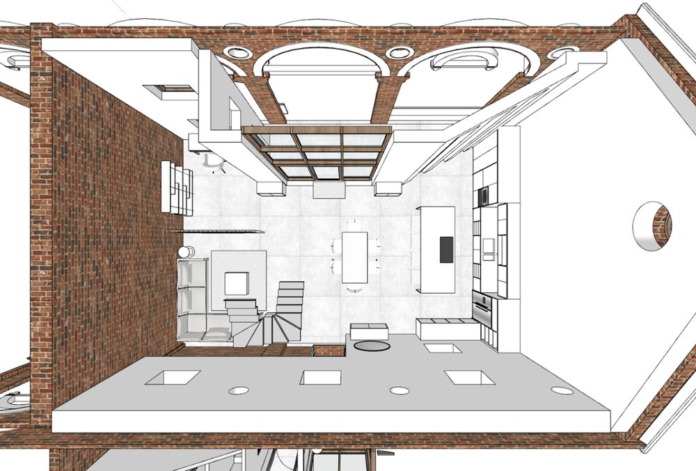 Turners Hall Barns Conversion - HH Interiors