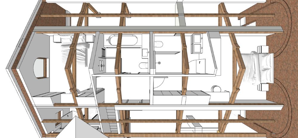 Turners Hall Barns Conversion - HH Interiors